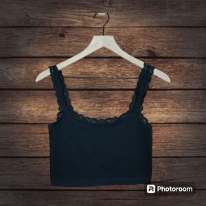 Aeropostale Lace Seamless Tank Size L